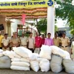 जिंतूर पोलिसांची कारवाई — प्रतिबंधित गुटख्याचा मोठा साठा जप्त.